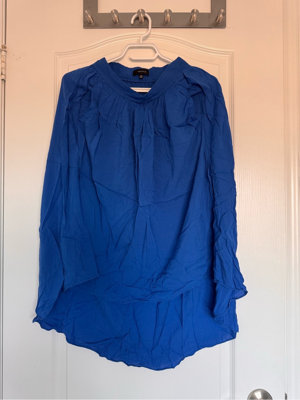 Aritzia - Talula Cobalt Blue high low summer skirt